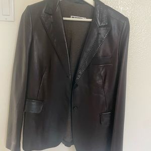 Jim Sander leather jacket